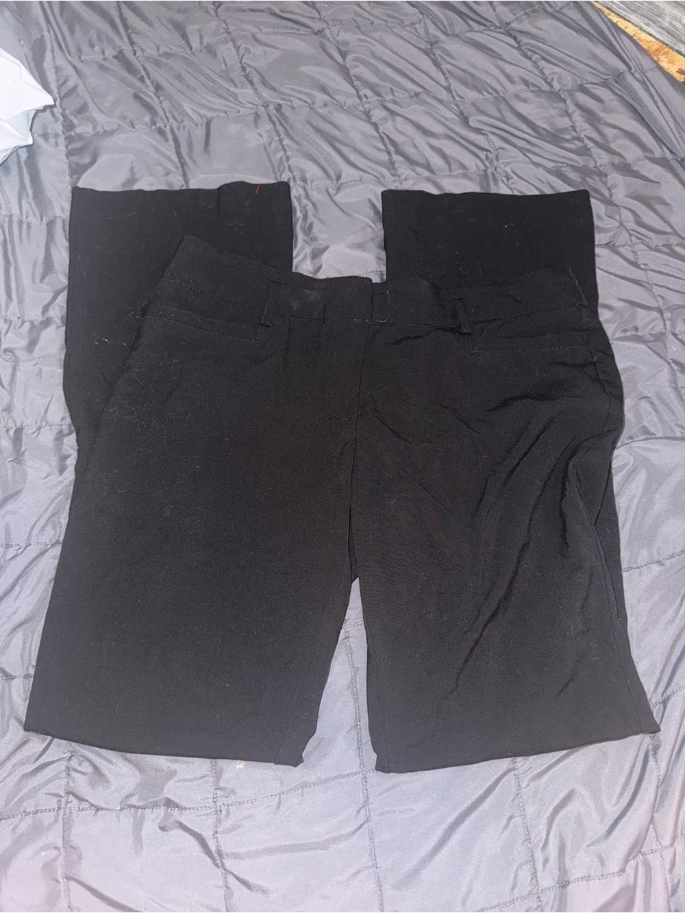 Candie's Black Boot-Cut Dress Pants
